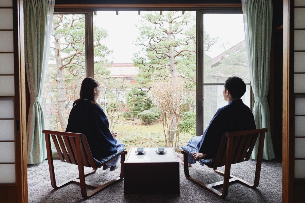 Takamiya Ryokan Sagiya Sansorai Kaminoyama Exterior foto