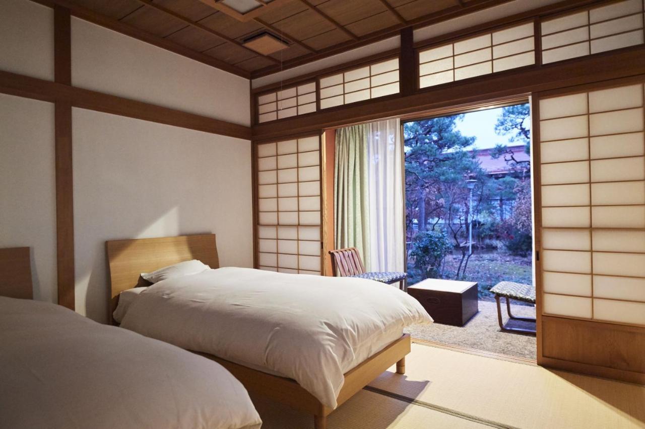 Takamiya Ryokan Sagiya Sansorai Kaminoyama Exterior foto